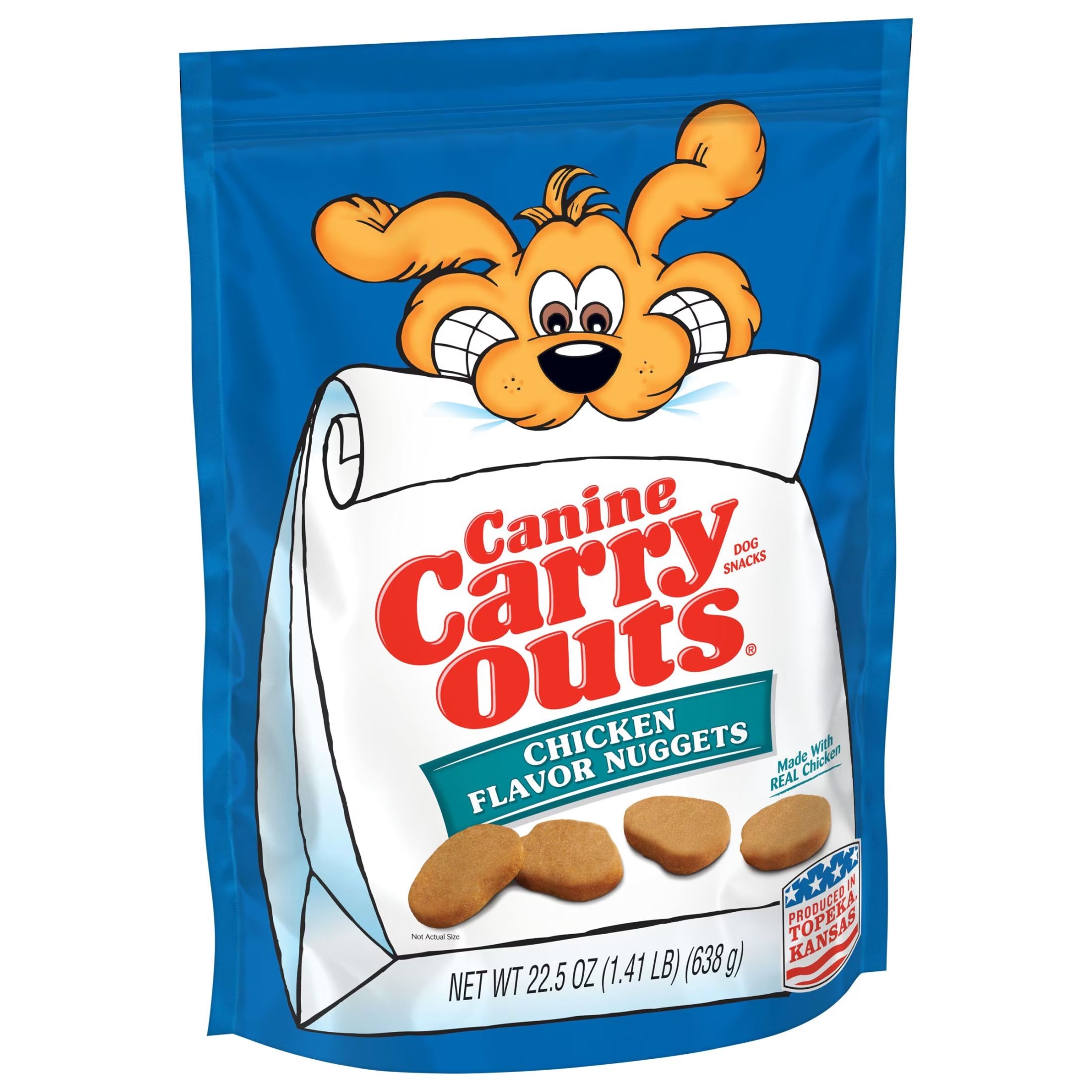 Chicken Flavor Nuggets Dog Treats, 22.5 Oz
