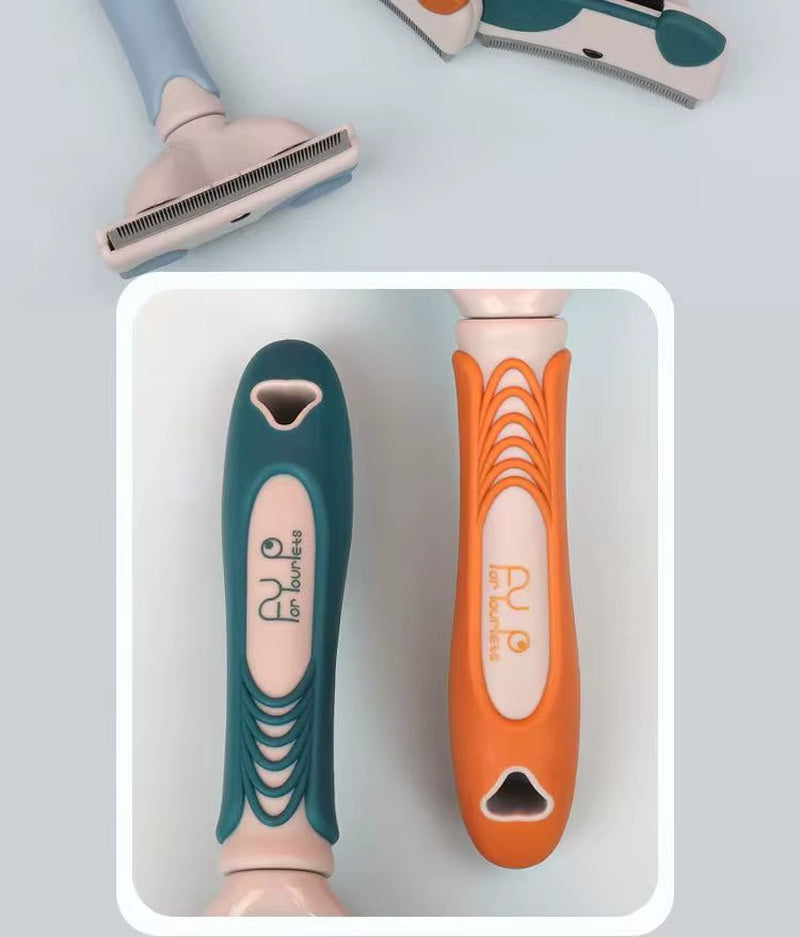 Mengqule Battery Operated Soft Fresh Scent Hair Grooming Treatment for Dogs and Cats with Arc-Shaped Depilatory