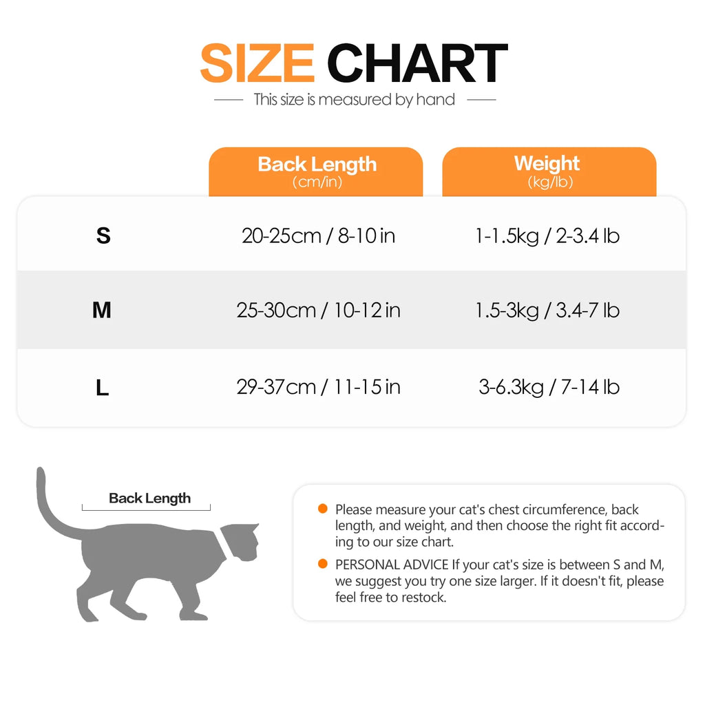 Cat Recovery Suit, Tie-Dye Post-Surgery Pet Clothing, Soft Stretch Fabric Cat Surgery Shirt with Back Button Closure, Prevents Licking and Biting after Spay/Neuter,Pink,L