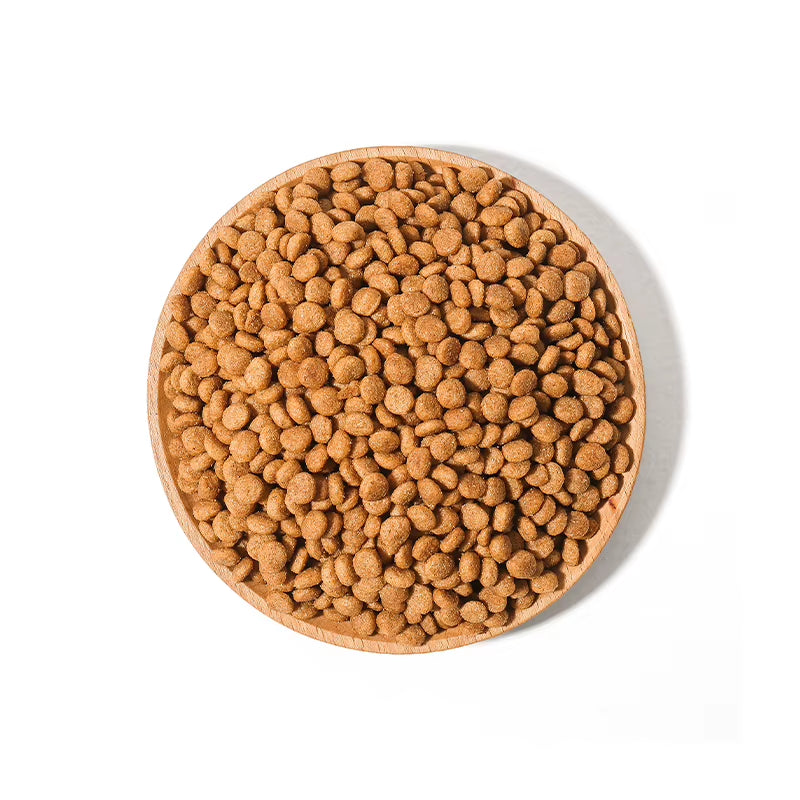 High-Protein Complete Dry Dog Food and Dry Cat Food (10kg Bag) - OEM Meatball Formula, 18%-35% Protein