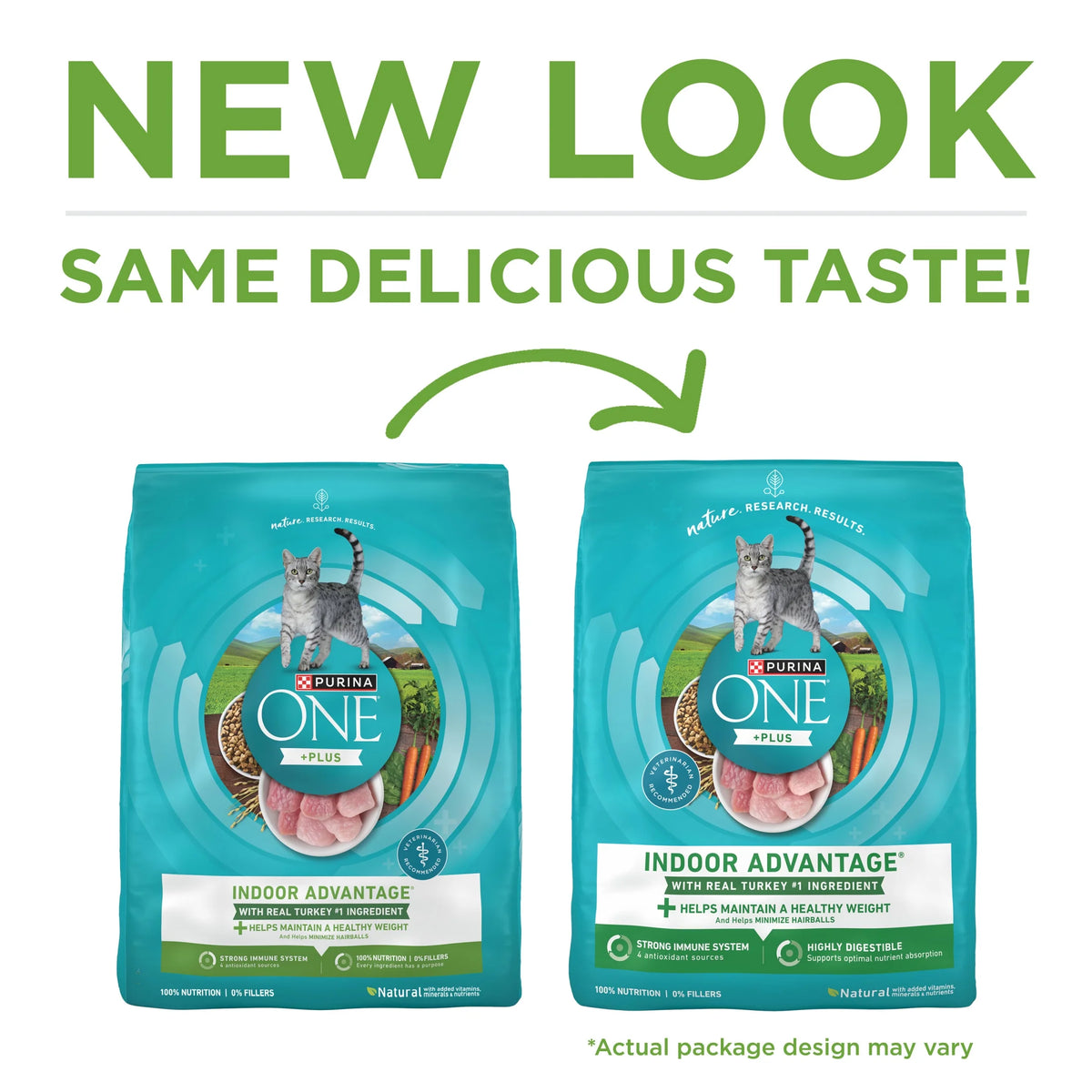 Plus, Indoor Advantage, Dry Cat Food, Turkey, 7 Lb Bag