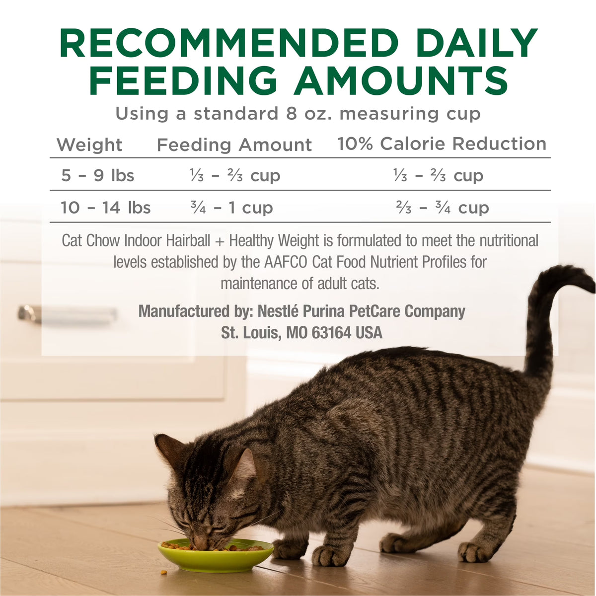 Purina  Indoor Healthy Weight and Hairball Dry Cat Food with Chicken