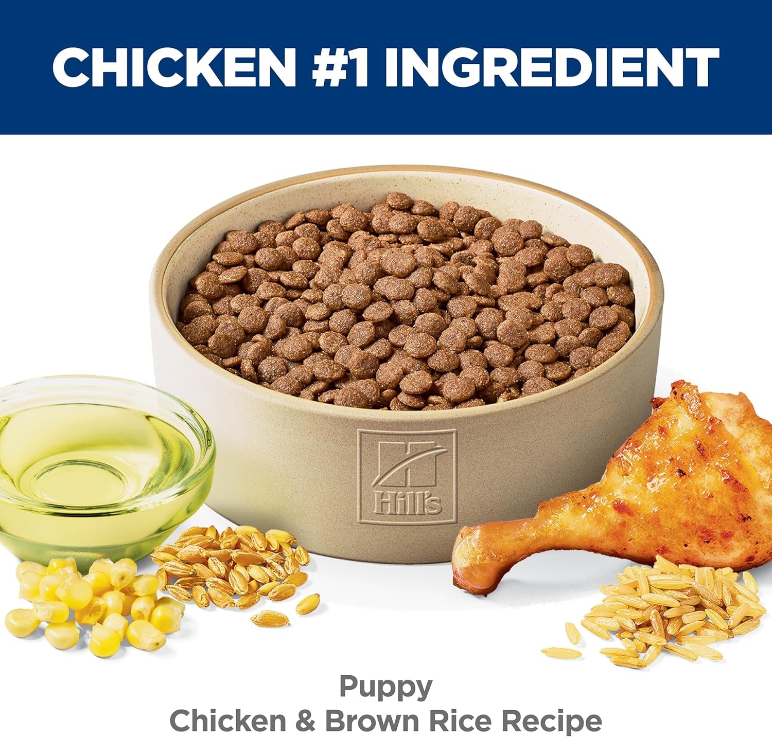 Hill'S Science Diet Puppy Dry Dog Food, Chicken & Brown Rice, 4.5 Lb. Bag