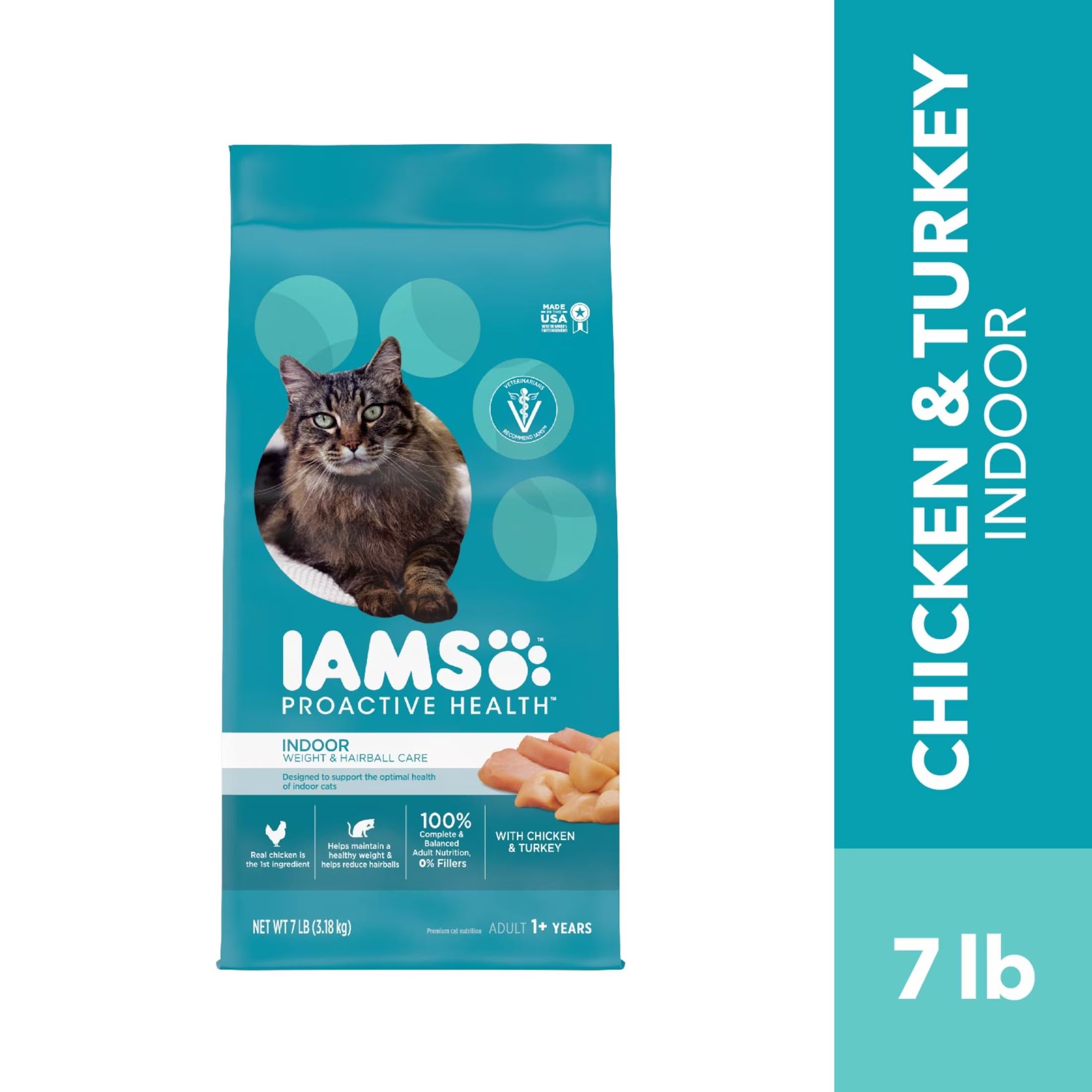 Proactive Health Chicken and Turkey Dry Cat Food, 7 Lb Bag