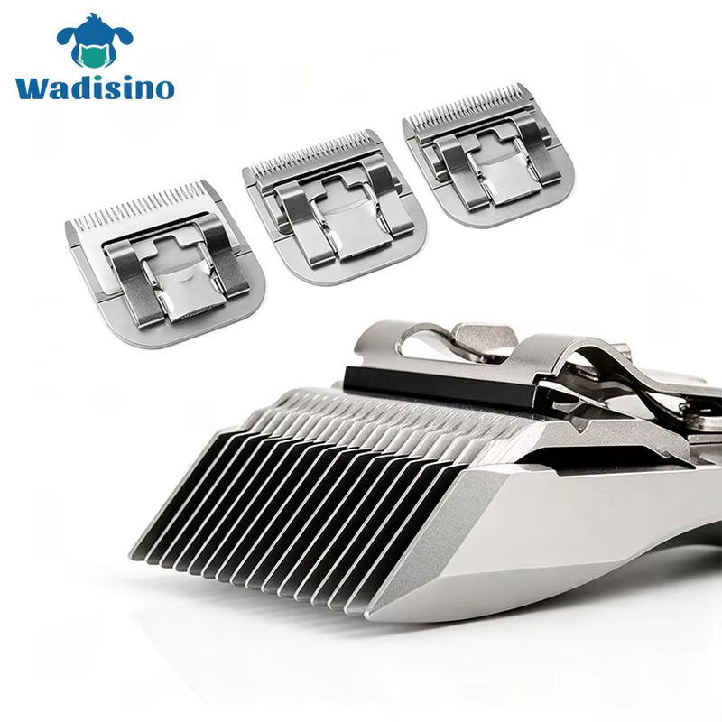 Premium Wadisino A5 Series Stainless Steel Dog Clipper Blade - Professional Grooming Replacement
