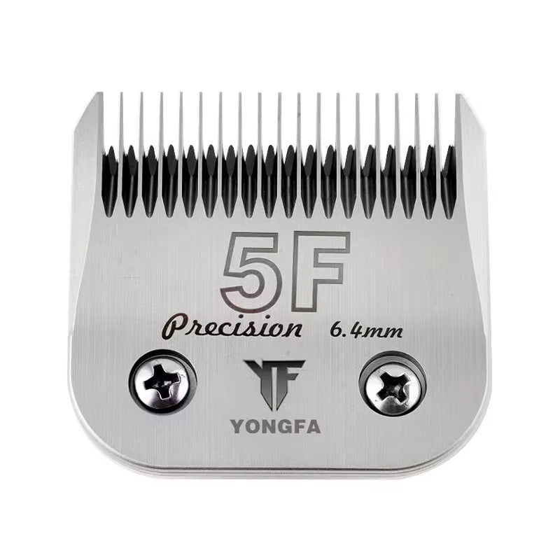 Premium Customized Logo Pet Clipper Replacement Blades - A5 Compatible 3F/4F/5F/7F/10#/30#/40# for Professional Dog Grooming