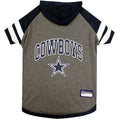 NFL Dallas Cowboys NFL Hoodie Tee Shirt for Dogs & Cats - COOL T-Shirt, 32 Teams - Large