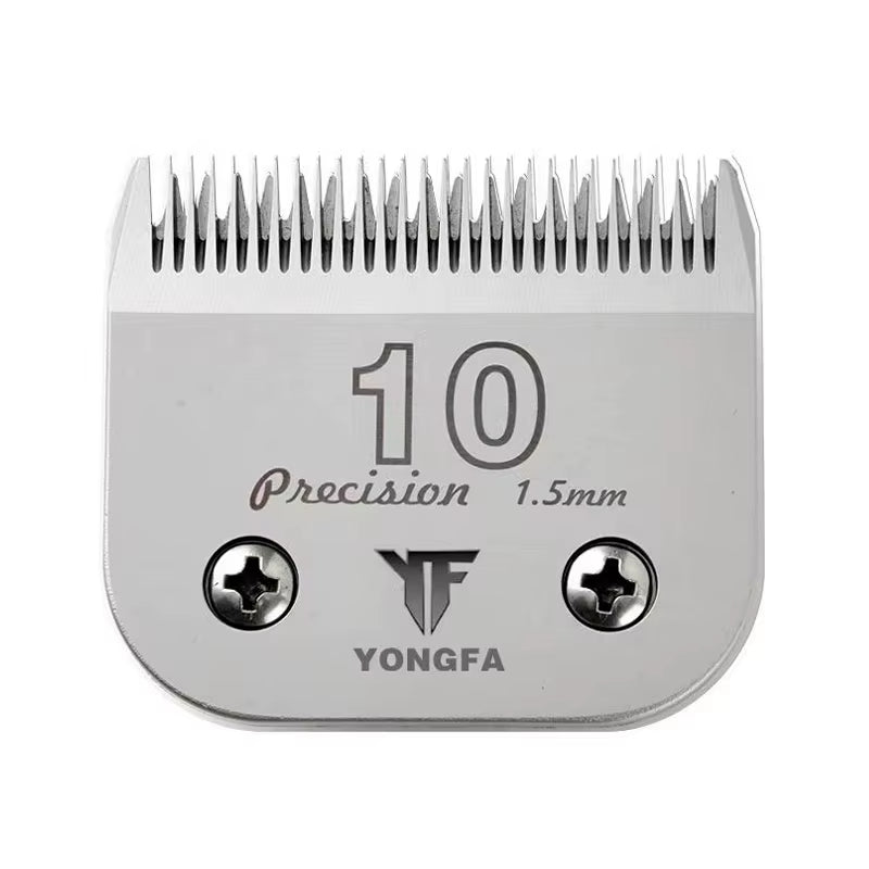 Premium Customized Logo Pet Clipper Replacement Blades - A5 Compatible 3F/4F/5F/7F/10#/30#/40# for Professional Dog Grooming
