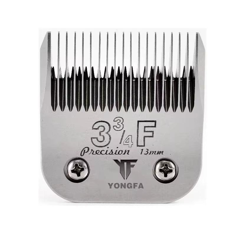 Premium Customized Logo Pet Clipper Replacement Blades - A5 Compatible 3F/4F/5F/7F/10#/30#/40# for Professional Dog Grooming