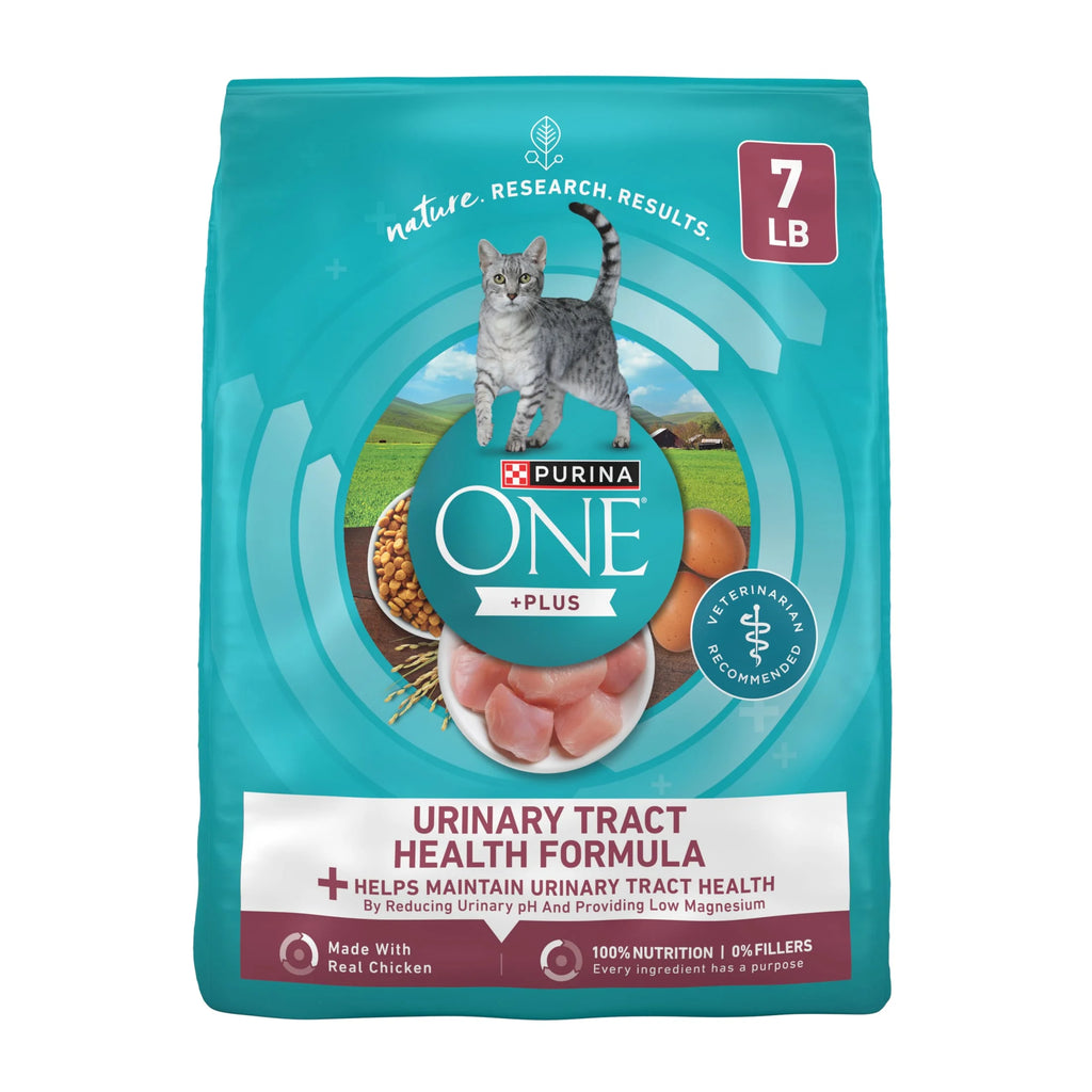 Plus, Urinary Tract Health Formula Dry Cat Food, Chicken, 7 Lb Bag