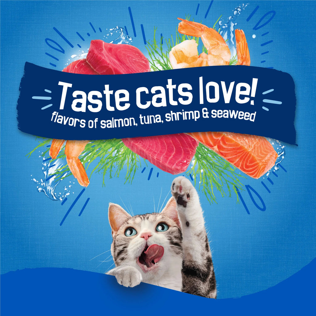 Purina  Dry Cat Food Seafood Sensations with Salmon, Tuna, and Shrimp Flavors, 16 Lb Bag