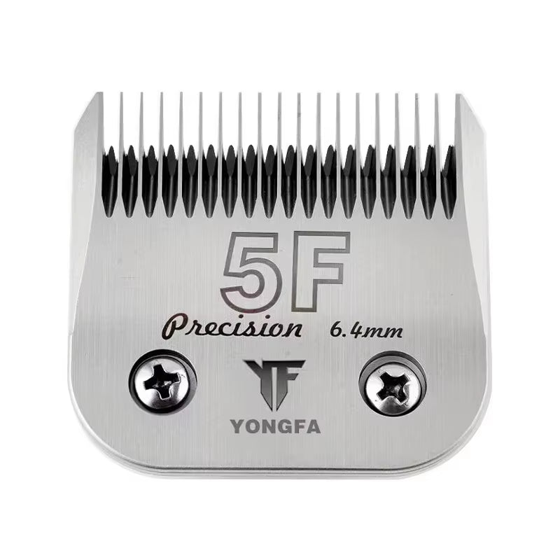 High-Carbon Steel A5 Dog Clipper Blades - Professional Grooming Tool for Cats and Dogs